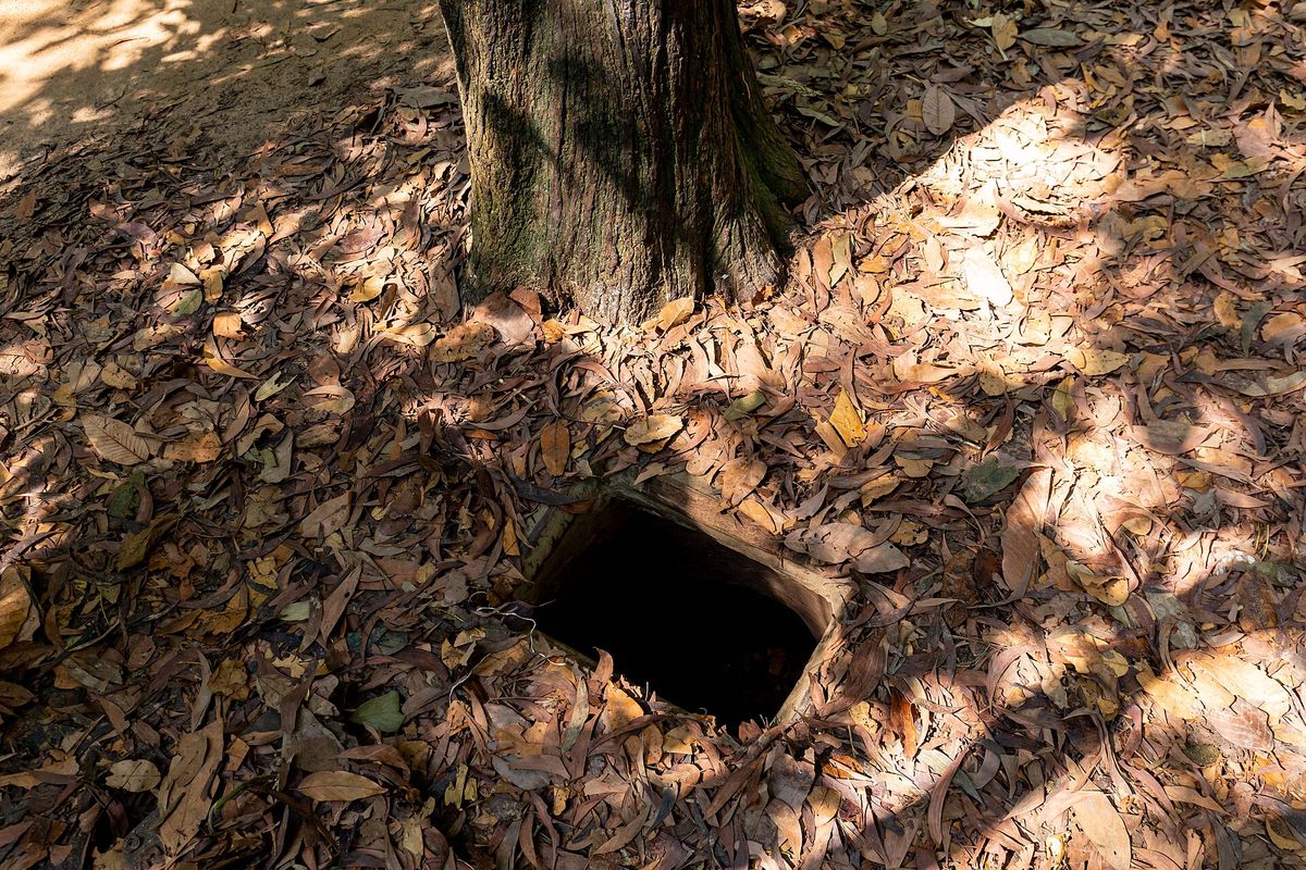 Cu Chi tunnel entrance