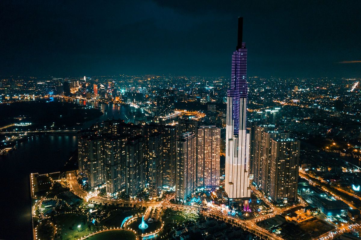 Ho Chi Minh City skyline