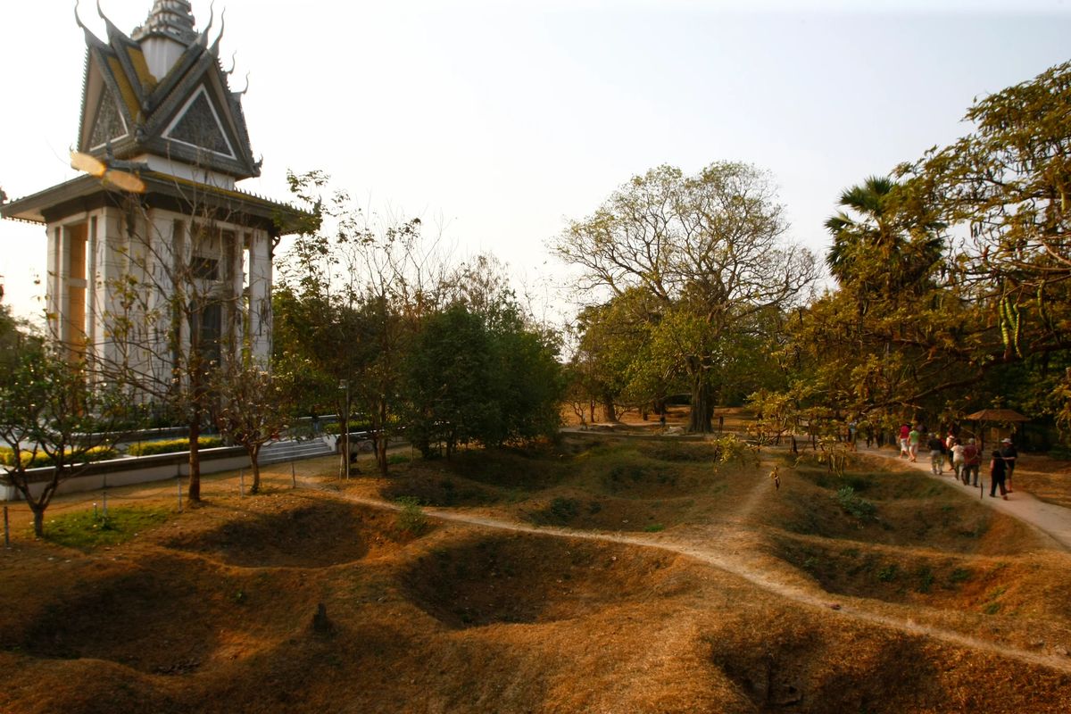 Memorial Stupa at Choeung Ek