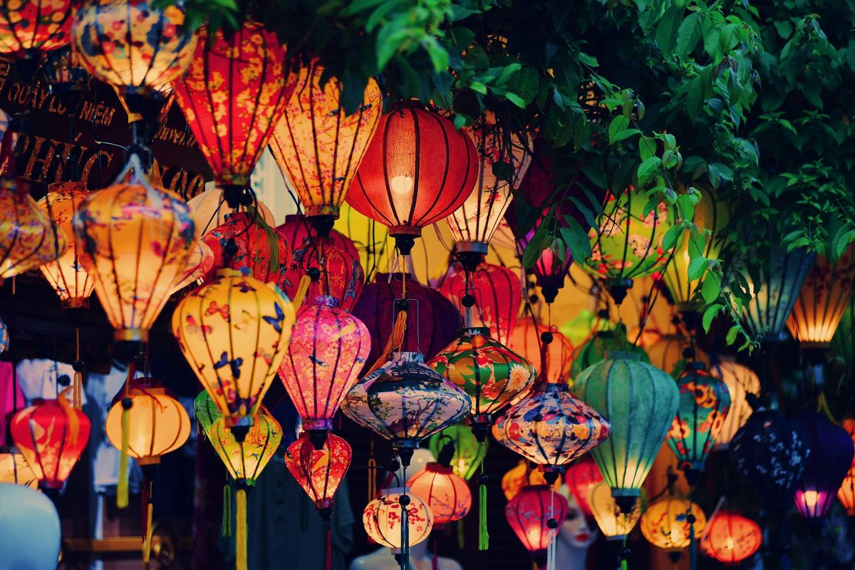 Cambodian lanterns