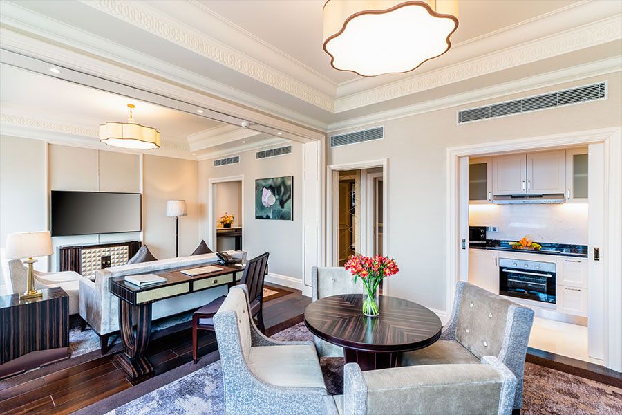 Caravelle Heritage Suite Living Room